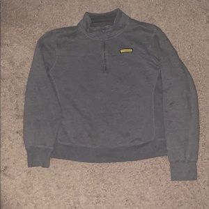 prince & fox half zip up sweatshirt